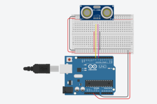 Arduino Circuit – Ultrasonic sensor